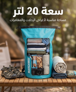 ⁦حقيبة ظهر مقاومة للماء (للكشتات والسفر )⁩ - الصورة ⁦4⁩