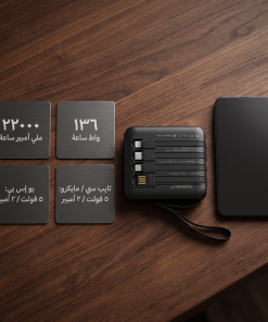 ⁦باور بنك 22.000 ميللي امبير⁩ - الصورة ⁦4⁩