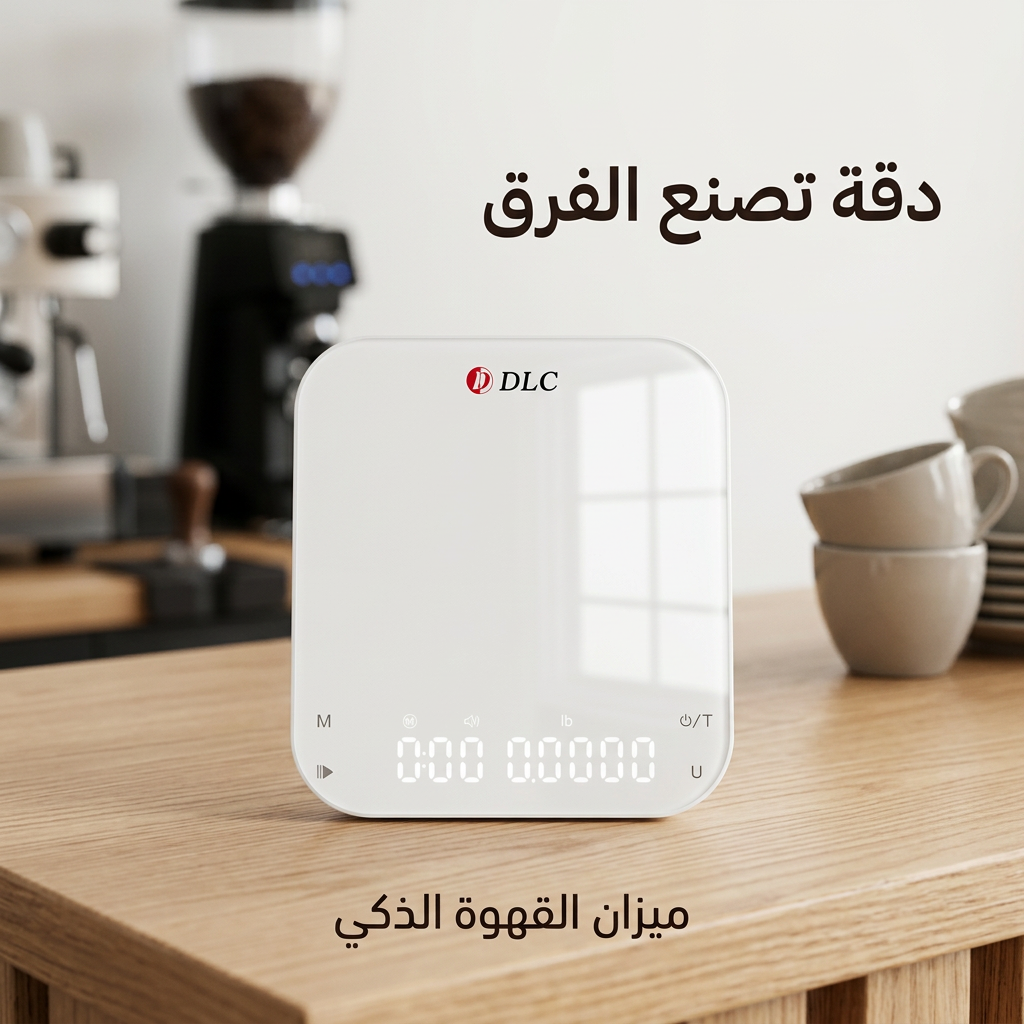 ميزان القهوة المختصة الذكي لتقطير الإسبريسو وV60
