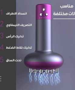 ⁦حزام تنحيف حراري للبطن والساق + جهاز تدليك كهربائي 6 مستويات⁩ - الصورة ⁦7⁩