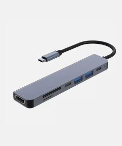 ⁦محول متعدد المنافذ  (ناقل سريع - K4 HDMI-PD 100W - مداخل Type-c)⁩ - الصورة ⁦3⁩