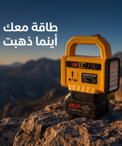 محول طاقة متنقل متعدد الوظائف للاستخدام الخارجي