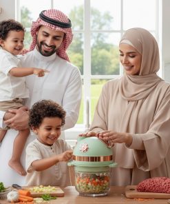 ⁦قطاعة ومفرمة  500 واط بضمان عامين 8 شفرات⁩ - الصورة ⁦3⁩