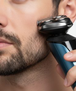 ⁦ماكينة حلاقة وتشذيب اللحية 3D بـ 5 شفرات قابلة للغسل وشحن USB⁩ - الصورة ⁦5⁩