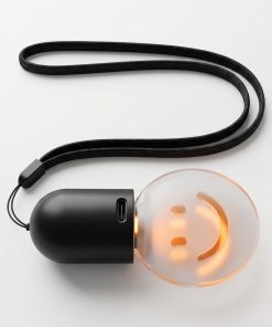 تعليقة مرآة مزودة بإضاءة LED
