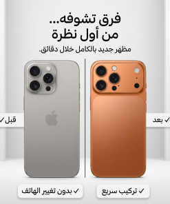 Alternative view of استيكر محول ل 17pro max