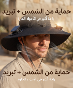 قبعة بالطاقة الشمسية ضمان عام