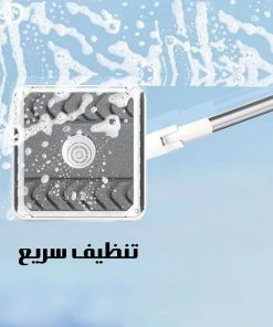 ⁦منظف النوافذ من الداخل والخارج مع ذراع قابل للتعديل وغيارات مايكروفايبر⁩ - الصورة ⁦3⁩