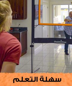 ⁦طقم تحدي الراكت – لعبة بيكل بول مع شبكة، مضارب، وريشات⁩ - الصورة ⁦3⁩
