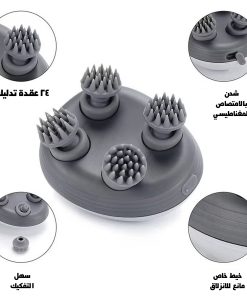 ⁦جهاز تدليك الرأس اليومي لتنشيط الدورة الدموية - ضمان عامين⁩ - الصورة ⁦7⁩