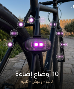 ⁦أضواء LED وميض لاسلكية مع جهاز تحكم عن بُعد قطعة واحدة⁩ - الصورة ⁦5⁩