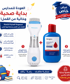 عرض مشط القمل الاليكتروني مع شامبو السيلينيوم ضد القشرة