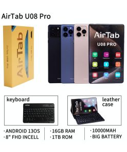 Alternative view of تابلت U08 Pro (ضمان 6 اشهر ) بكيبورد و ماوس بلوتوث+ مجموعة هدايا