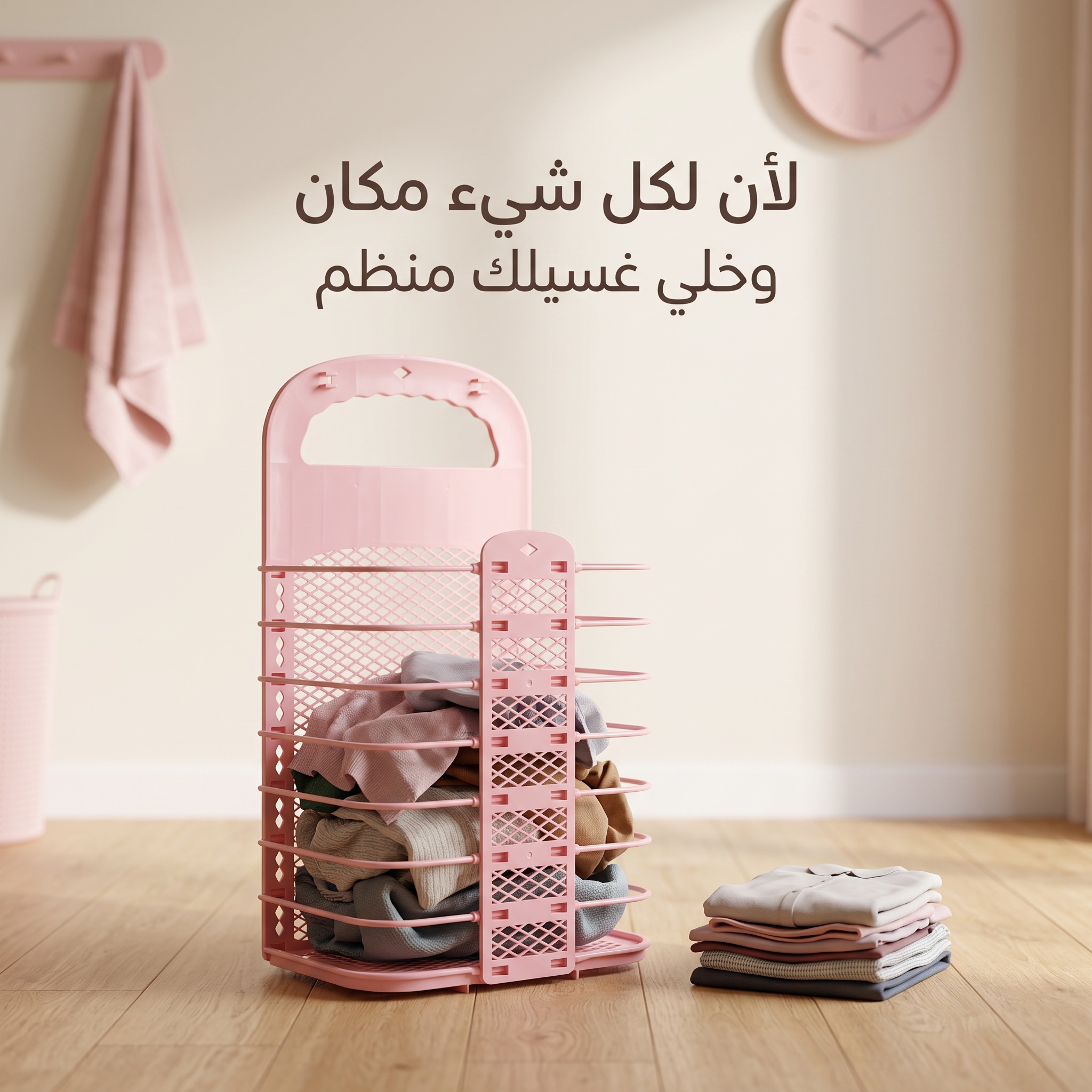منظم الغسيل الجداري الذكي – متعدد الأدوار - الصورة 4