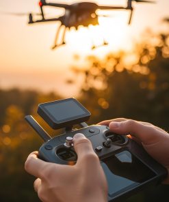 Alternative view of طائرة Drone فائقة الدقة 4K ابيض