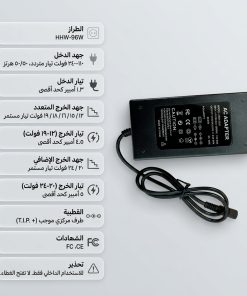 ⁦محول طاقة وشاحن لجميع الاجهزة بقدرة 96 واط⁩ - الصورة ⁦3⁩