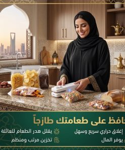 ⁦جهاز لحام وإغلاق الأكياس الحراري المحمول (قابل للشحن USB)⁩ - الصورة ⁦8⁩