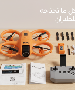 ⁦درون ميني بكاميرتين وحماية للمراوح – تصوير وطيران بأمان⁩ - الصورة ⁦6⁩