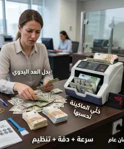 ⁦ماكينة عد النقود الحديثة ضمان عام⁩ - الصورة ⁦4⁩
