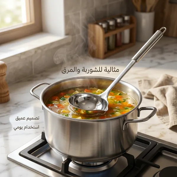ملعقة سحرية لتصفية الزيت - الصورة 2