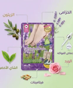 بديل الصالونات: جوارب العناية المكثفة لتقشير وتنعيم القدمين - الصورة 4