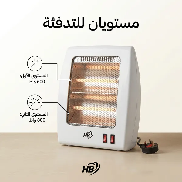 دفاية كهربائية صغيرة (تعمل بنظام الشمعات) - الصورة 2