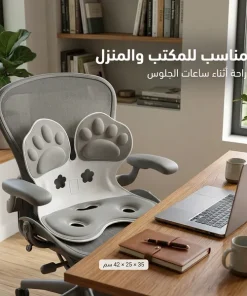 مسند ظهر ومقعد طبي لدعم العمود الفقري - الصورة 4