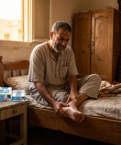 ⁦عرض 5 من دهان الحنظل كريم خاص لألم الركبة وتلف الغشاء الزليلي - 50 جرام⁩ - الصورة ⁦4⁩