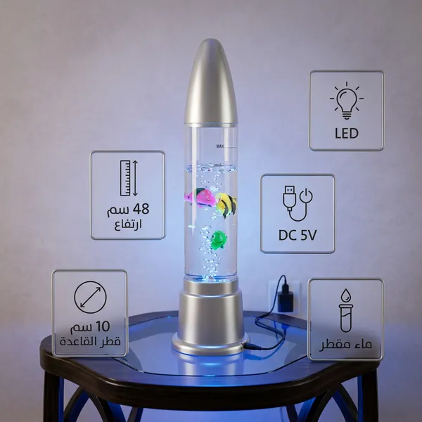 مصباح قنديل البحر المضيء (LED) - الصورة 5